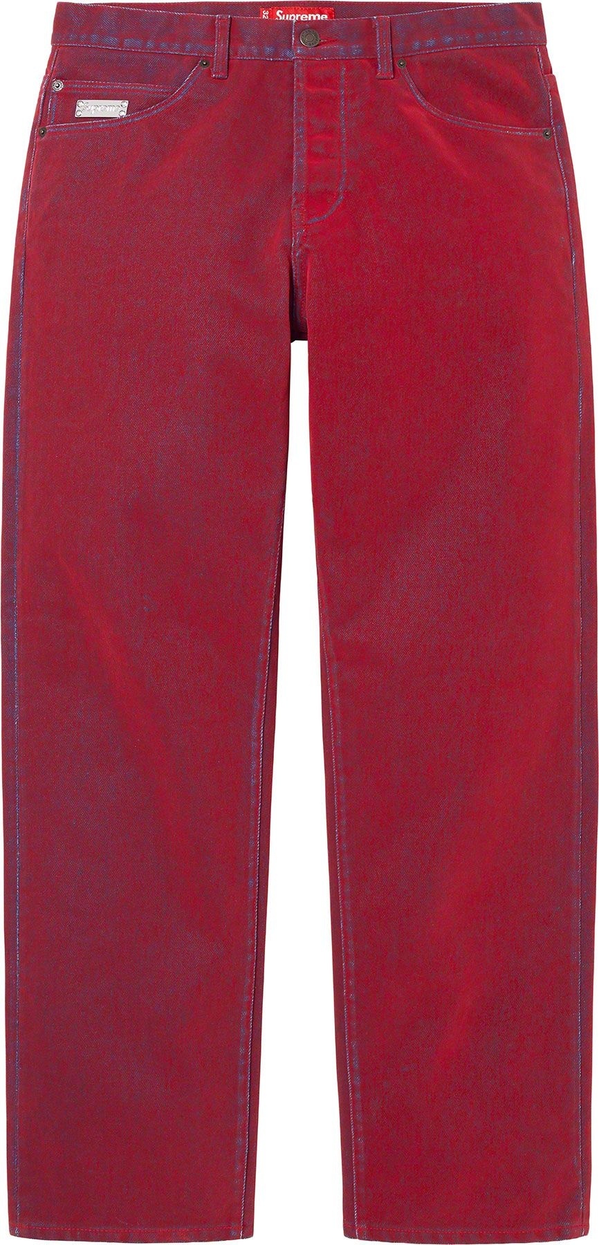 Flocked Regular Jean view 6